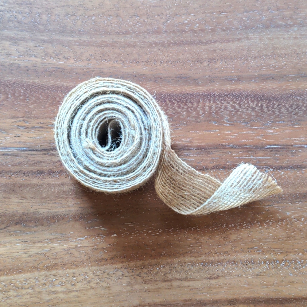 12ft long burlap rope